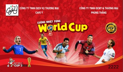 File in mica Market bóng đá cuồng nhiệt cùng World Cup file CDR (bản gốc) làm vách ngăn