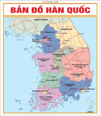 File tranh gốc in trần nhà Market bản đồ Hàn Quốc file CorelDRAW 3D