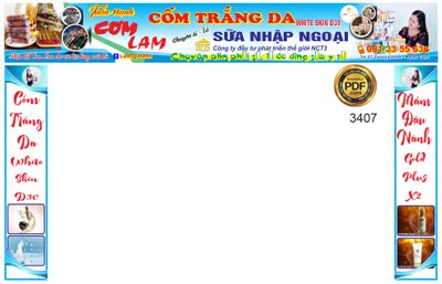 File tranh Market biển quán cơm Tuấn Hạnh file corel (ảnh gốc) sắc nét hoàn hảo