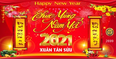 Hình ảnh file gốc Market chúc mừng năm mới 20221 và câu đối file CDR (chất lượng cao)