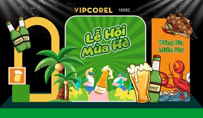 Tải file Market check in Lễ hội mùa hè uống bia miễn phí (ảnh gốc) file AI/EPS