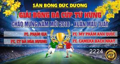 Mua file ảnh gốc Market giải bóng đá cúp tứ hùng chào mừng năm mới file CDR (chất lượng cao)