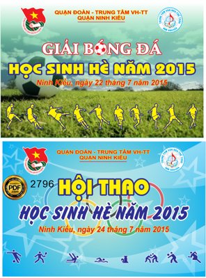 File in mica Market giải bóng đá học sinh hè Quận Đoàn file cdr (bản gốc) sắc sảo