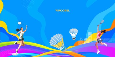 File tranh Market giải cầu lông chào mừng kỷ niệm ngày 8/3 (gốc) in trên kính