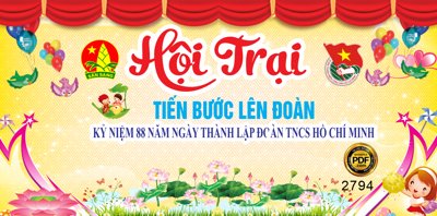 File tranh gốc Market hội thi tiến bước lên đoàn file coreldraw (sắc nét từng chi tiết)
