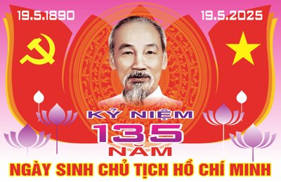File gốc Market kỷ niệm 135 năm ngày sinh chủ tịch (ảnh rõ nét) để in