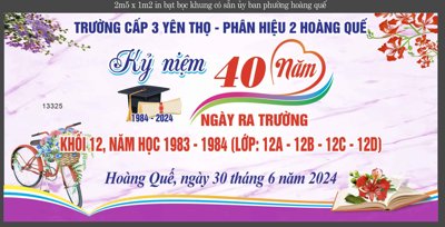 File gốc Market kỷ niệm 40 năm ngày ra trường vector (trang trí) cho phòng khách