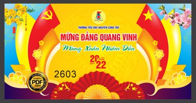 Tải về file gốc Market mừng đảng quan vinh - mừng xuân nhâm dần 2022 (dùng cho in quảng cáo)