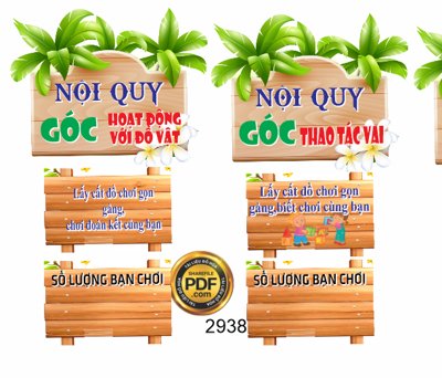 File in trần Market nội quy các góc trường mầm non file corel (bản gốc) trời sao