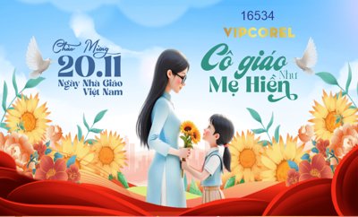 Download file gốc Market ngày nhà giáo Việt Nam 20-11 2025 #28 (in mica) logo