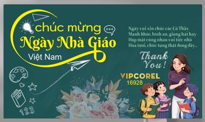 File gốc Market ngày nhà giáo Việt Nam 20-11 2025 #36 (in tráng gương) nghệ thuật