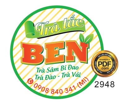 Tải file gốc Market tem nhãn trà tắc BEN file corel (in tráng gương) 3DFile gốc Market tem nhãn trà tắc BEN file corel (sẵn sàng in) chất lượng cao