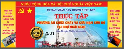 File gốc Market thực tập phương án chữa cháy và cứ nạn cứu hộ (cho in 3D) độc đáo