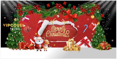 File gốc Market trang trí Giáng Sinh 2025 file corel #19 (trang trí) phòng ngủ