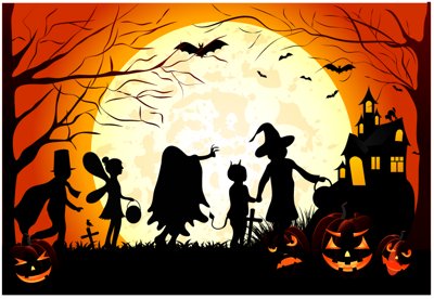 Tải file gốc Market trang trí Lễ hội Halloween vector file corel #29 (in không vỡ ảnh)