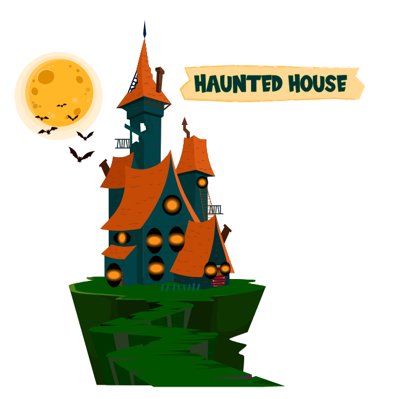 Download file gốc Market trang trí Lễ hội Halloween vector file corel #34 (in mica) 3D