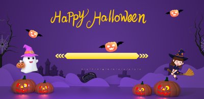 File PSD Market trang trí Lễ hội Halloween vector file corel #44 (bản gốc) độ phân giải cao
