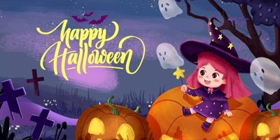 File PSD Market trang trí Lễ hội Halloween vector file corel #9 (bản gốc) đã tách nền