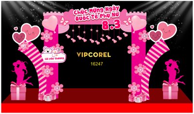 Tải file Market trang trí Women's Day 8.3 #4 file corel (gốc) in trên mọi chất liệu