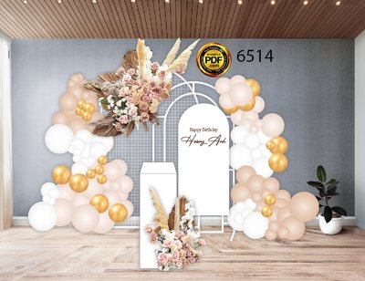 File gốc Market trang trí tiệc sinh nhật Hoàng Anh#27 file EPS (ảnh chi tiết) để in ấn