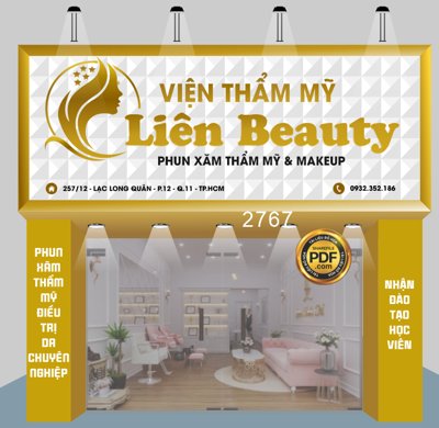 Tải file Market viện thẩm mỹ Liên Beauty phun xăm thẩm mỹ makeup (gốc) in ấn ngay lập tức