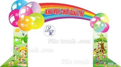 Download file gốc Mau Trang tri truong mam non (16) (in lụa) tranh 3D