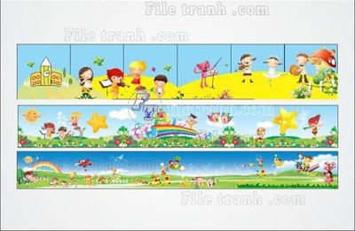 Tải file Mau Trang tri truong mam non (38) (gốc) làm tranh treo tường