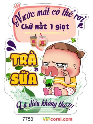 File in trần Nước mắt có thể rơi chứu mất 1 giọt trà sữa... file corel (bản gốc) hoa văn