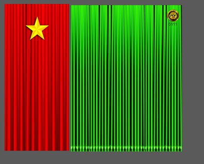 Tệp tin gốc Nền rèm xanh trên sân khấu hội trường nhà văn hóa (dùng cho in ấn) chuyên nghiệp