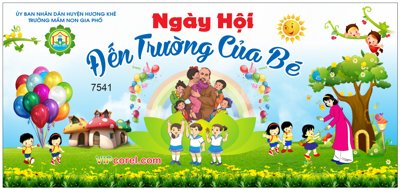 File in trần Ngày hội đến trường của bé trường mầm non Gia Phố (bản gốc) phong cảnh