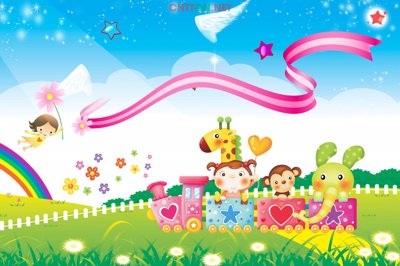 File in mica [PSD] Phông nền background chủ đề dành cho trẻ em (bản gốc) siêu trong