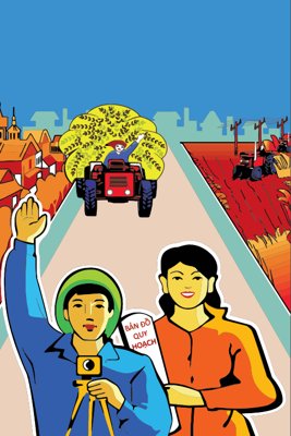 File gốc Pano cột điện xây dựng nông thôn mới #2 (in 3D) nghệ thuật