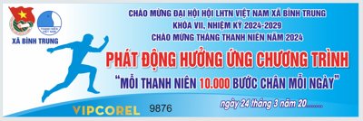 File tranh gốc Pano phát động chương trình tháng Thanh Niên chủ đề hiện đại