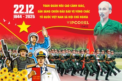 Mua file gốc Pano tuyên truyền ngày 22-12 2025 file corel (PSD) tại Filetranh.com