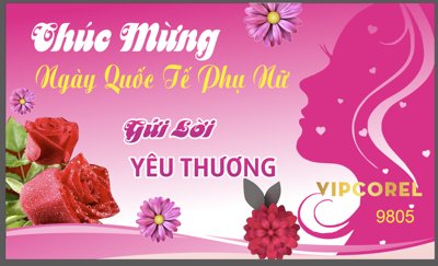 File PSD Phông chúc mừng ngày quốc tế phụ nữ 8/3 #2 (gốc) cho in quảng cáo
