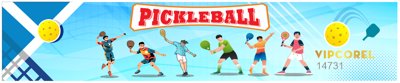 Tải file tranh Phông nền sân Pickleball thi đấu giải file corel #11 (ảnh gốc) ngay