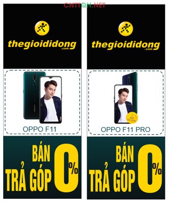 Download file gốc Phướn OPPO trả góp 0% F11 và F11 Pro file CDR (in lụa) hoa lá