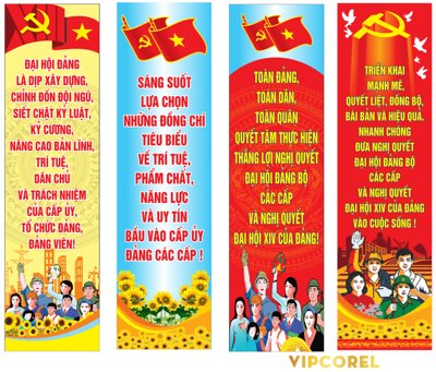Tải file gốc Phướn dọc mừng Đại hội Đảng bộ các cấp 2025 (để in lụa)