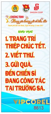 File tranh Phướn thả chương trình mang yêu thương gửi về biển đảo (gốc) in film