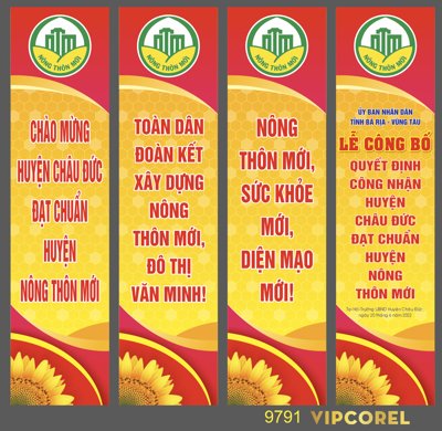 Chi tiết file gốc Phướn thả nông thôn mới - diện mạo mới 2024 (cho in tráng gương)