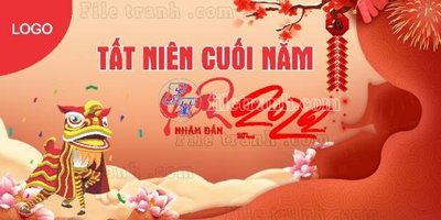 Hình ảnh file gốc Phong nen san khau Tat nien (61) cho in UV