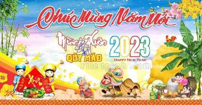 Mua file tranh gốc Phong nen san khau chuc mung nam moi (15) tại Filetranh.com