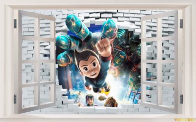 Download file gốc Tải tranh 3D trang trí phòng ngủ của bé yêu #8 (in mica) trong suốt