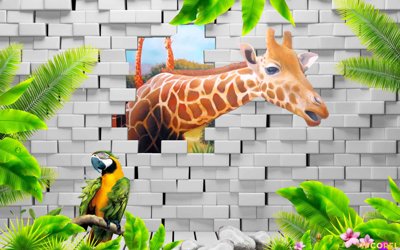 File gốc Tải tranh 3D trang trí phòng ngủ của bé yêu #9 (in ấn) màu sắc trung thực