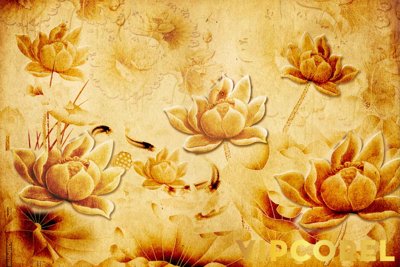 File tranh Tải tranh Trúc Chỉ trang trí phòng thờ #22 (gốc) in trên kính