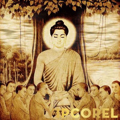 File tranh gốc Tải tranh Trúc Chỉ trang trí phòng thờ #56 (bản quyền) Filetranh.com