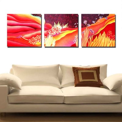 Hình ảnh gốc Tải tranh bộ ghép 3 tấm những bông hoa #118 (để in khổ lớn)