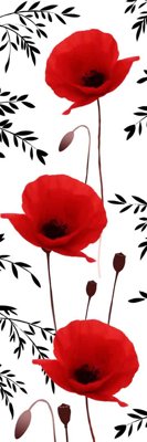 File in lụa Tải tranh bộ ghép 3 tấm những bông hoa #197 (tân cổ điển) Tải tranh bộ ghép 3 tấm những bông hoa #197