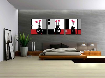 Tải file Tải tranh bộ ghép 3 tấm trang trí trừu tượng #14 (ảnh gốc) file AI/EPS