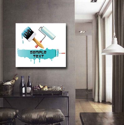 File PSD Tải tranh bộ ghép 3 tấm trang trí trừu tượng #16 (bản gốc) độ phân giải cao